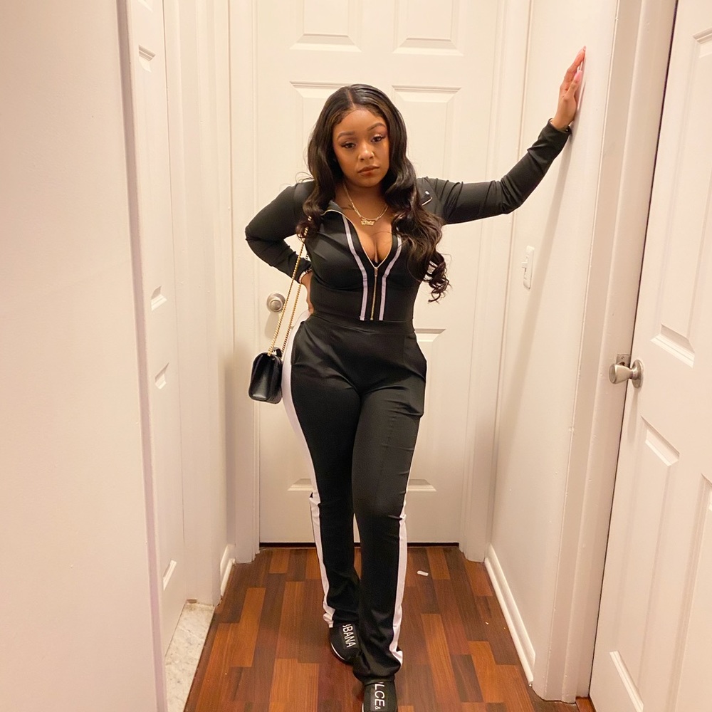 Black two Piece outfit